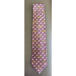Neck Tie Mens Silk Japanese River Boat Statement Tie ACCUCY